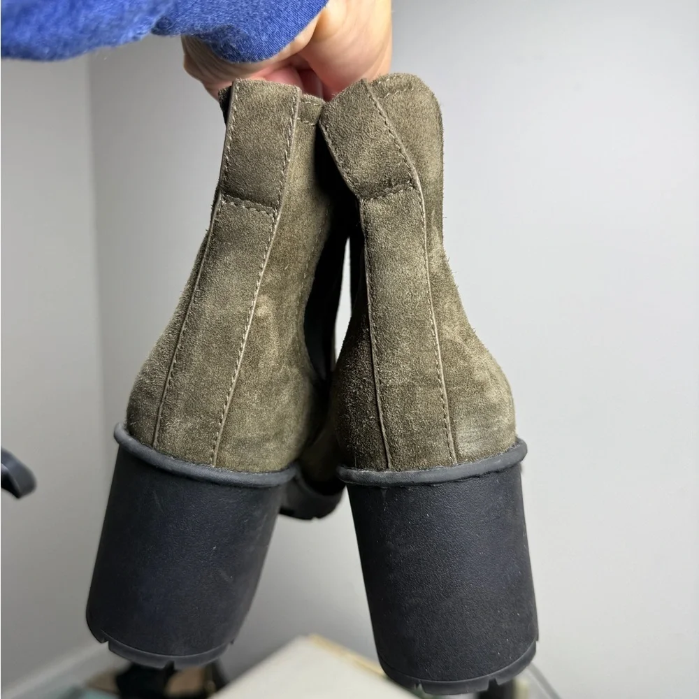 Vince Henderson Water Repellant Heeled Chelsea Boot 8.5M - Picture 7 of 11